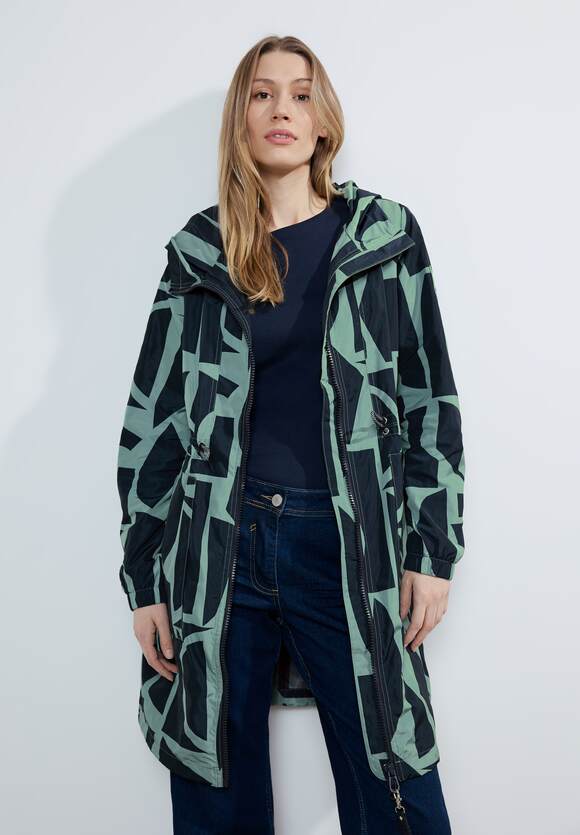 100989- Printed Raincoat - Cecil