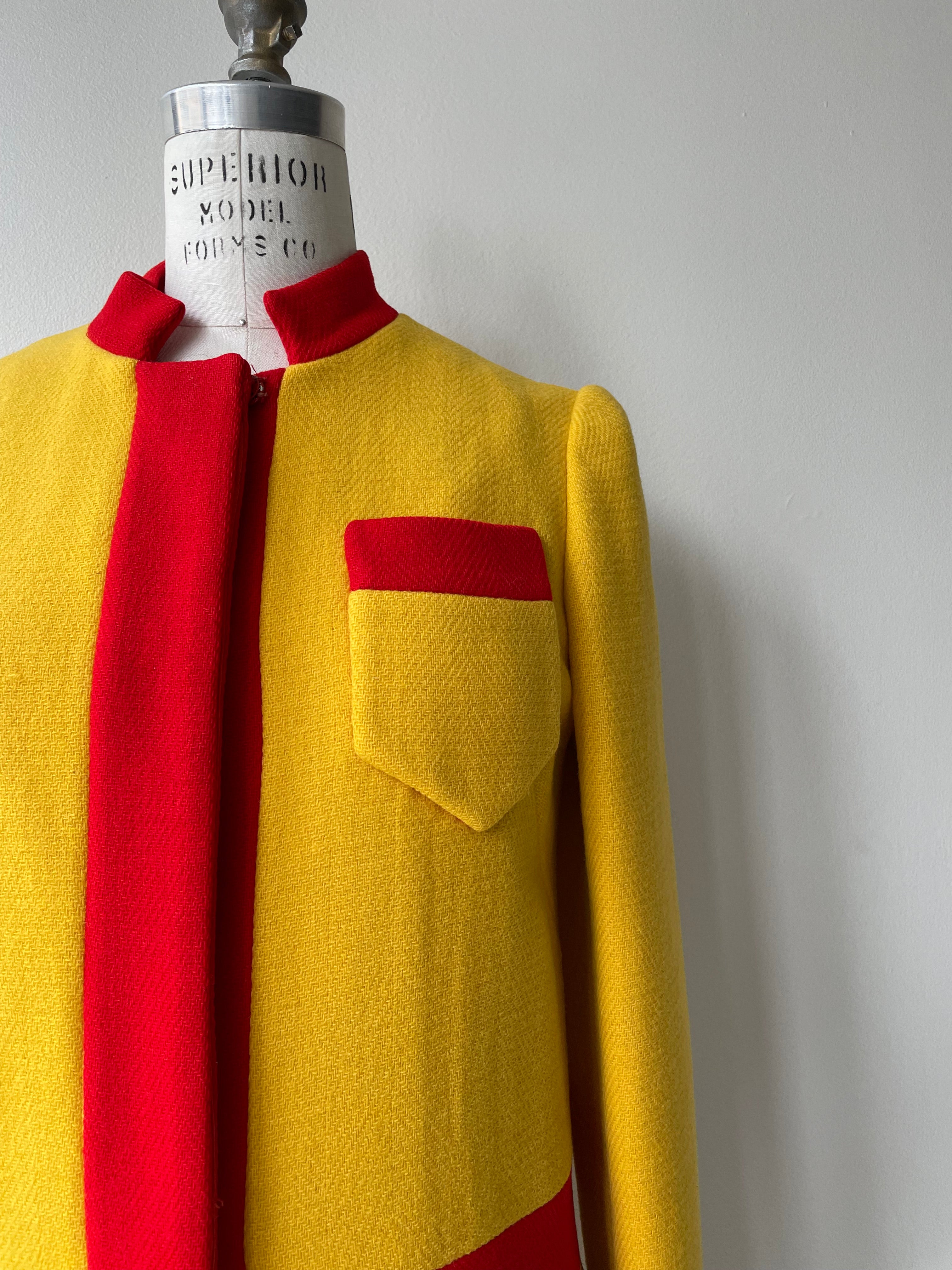 1960s Fourway Wool Coat