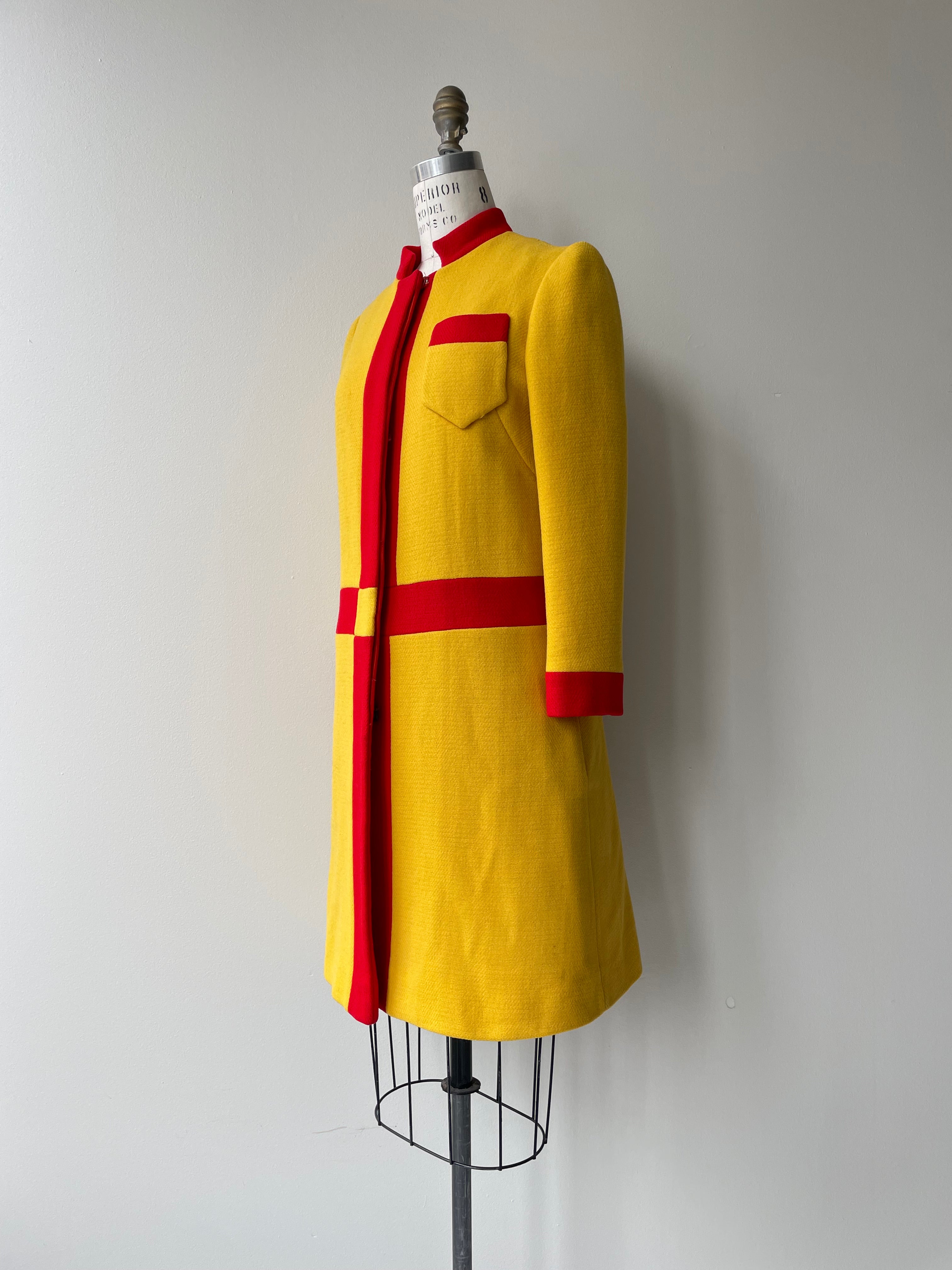 1960s Fourway Wool Coat