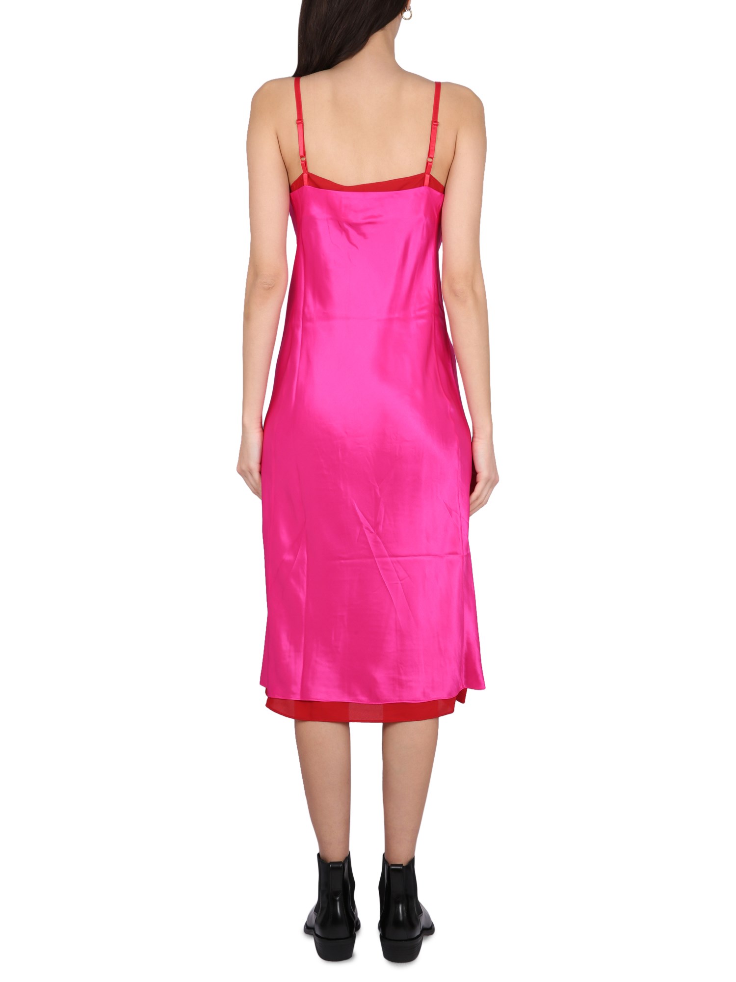 ACNE STUDIOS    SATIN PETTICOAT DRESS