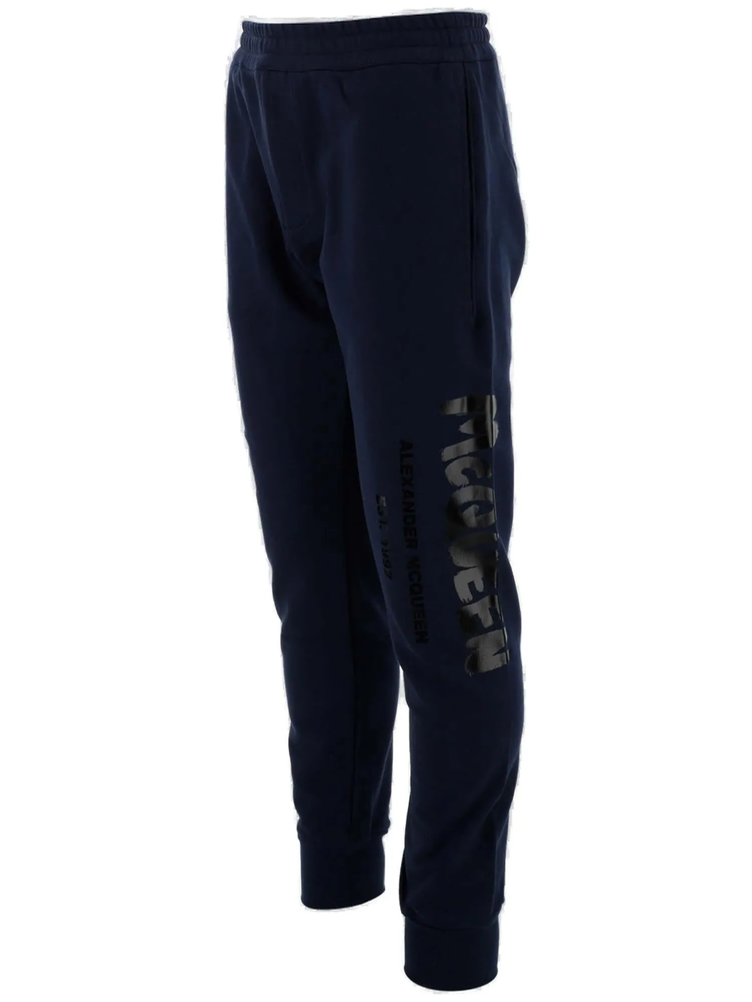 Alexander McQueen Logo Print Jogging Pants