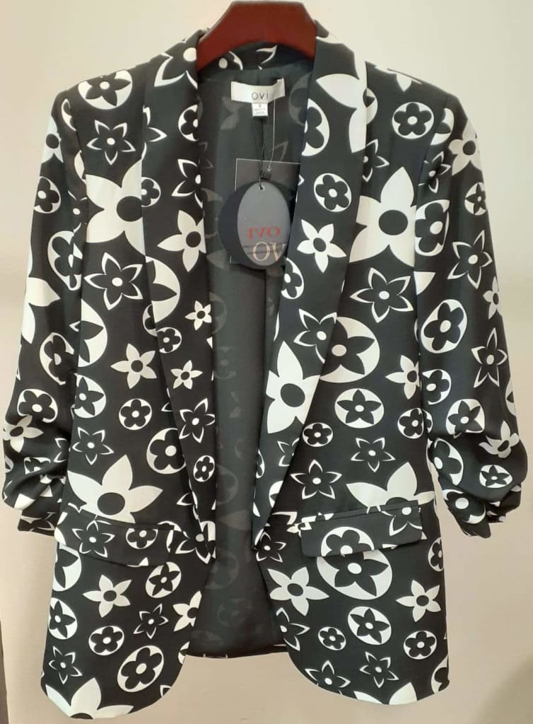 Ama printed jacket