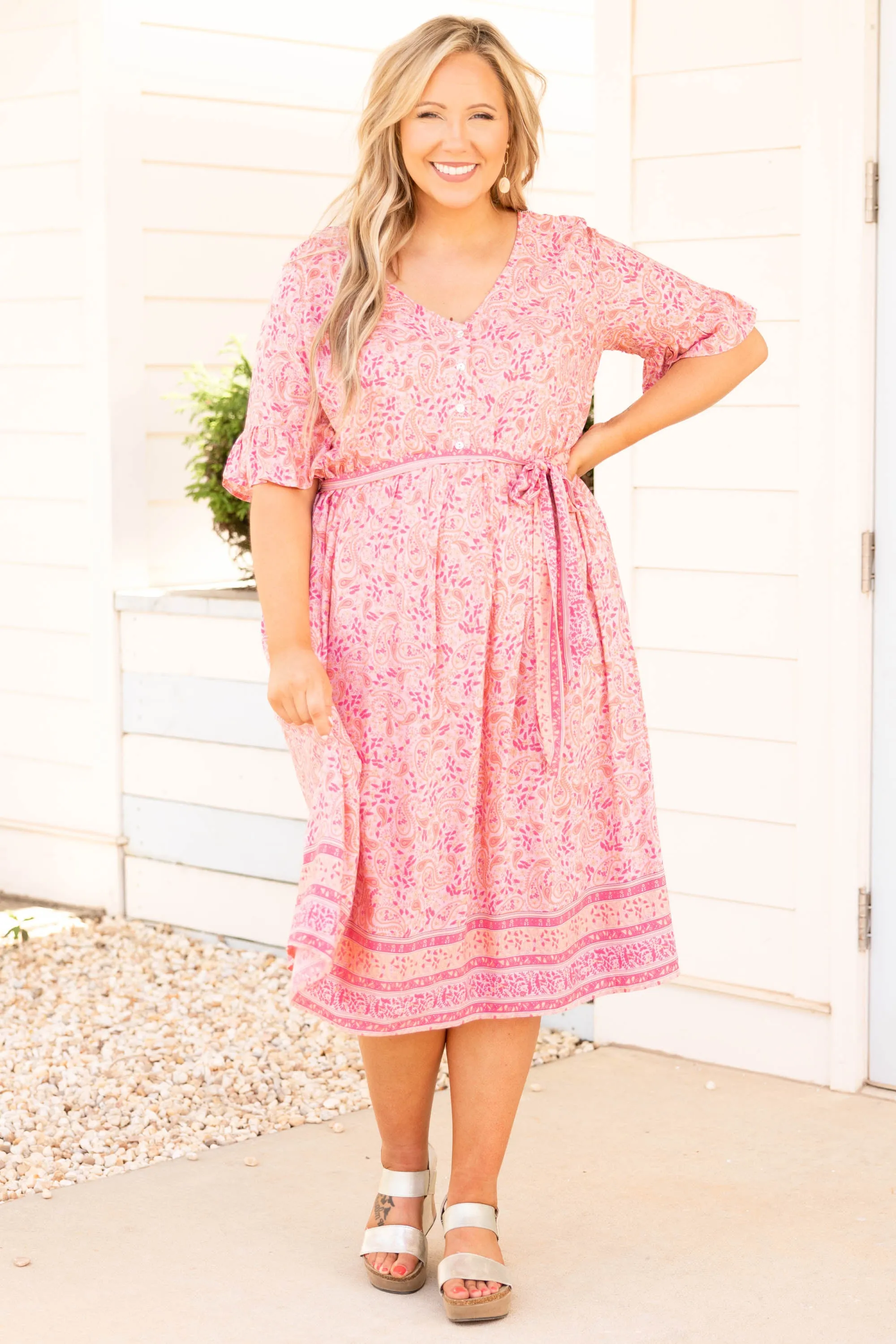 Angel Energy Dress, Pink