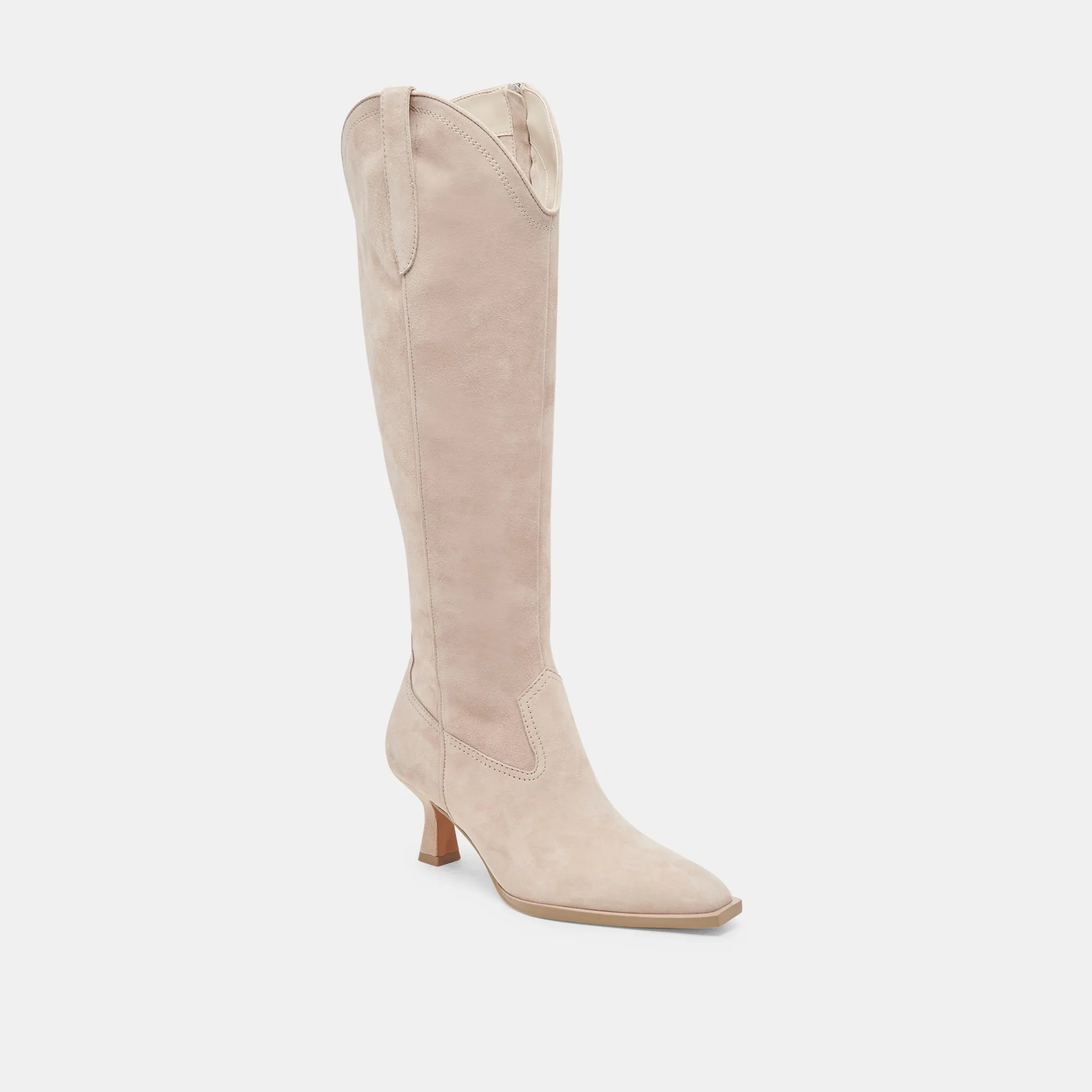 ARIANA BOOTS TAUPE SUEDE