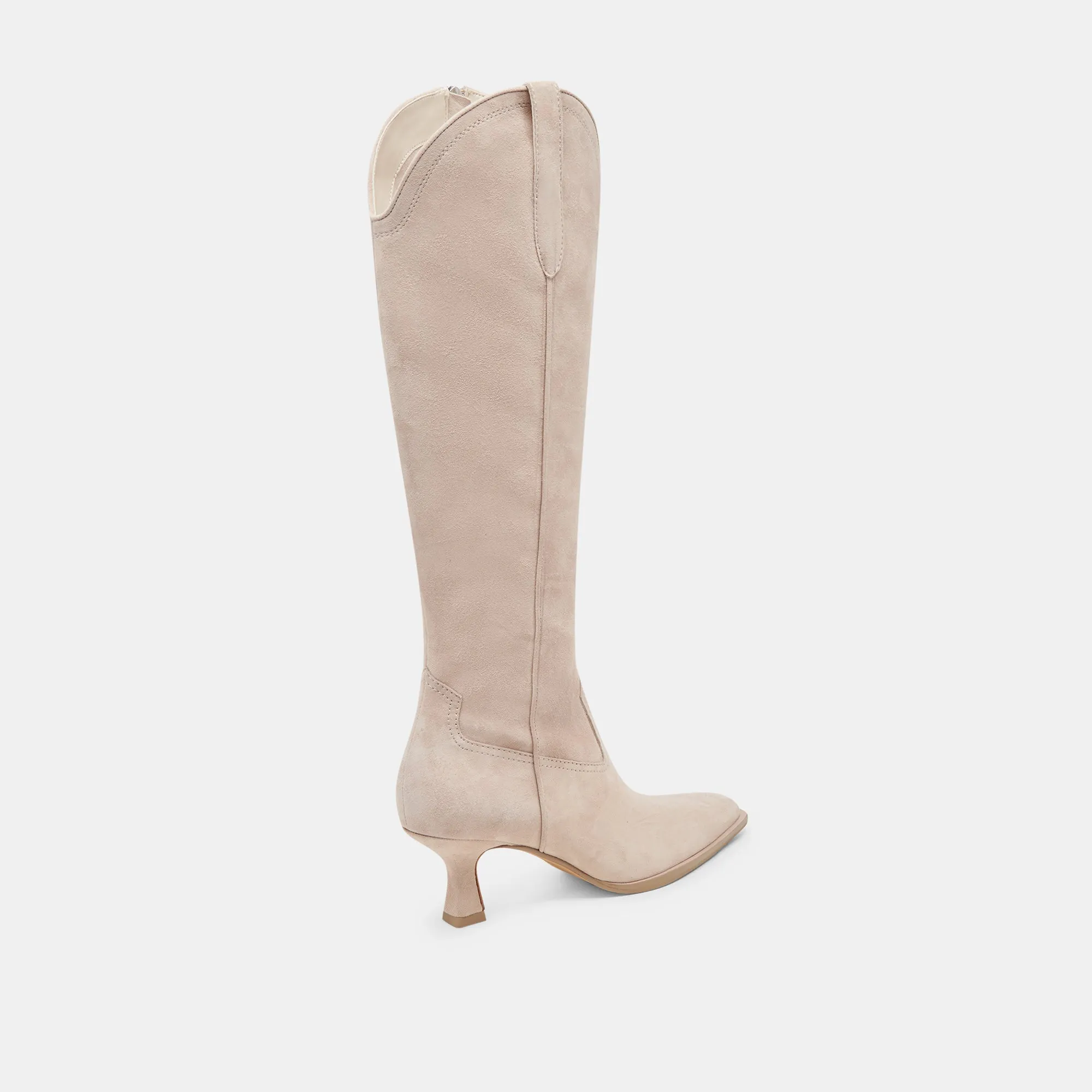 ARIANA BOOTS TAUPE SUEDE