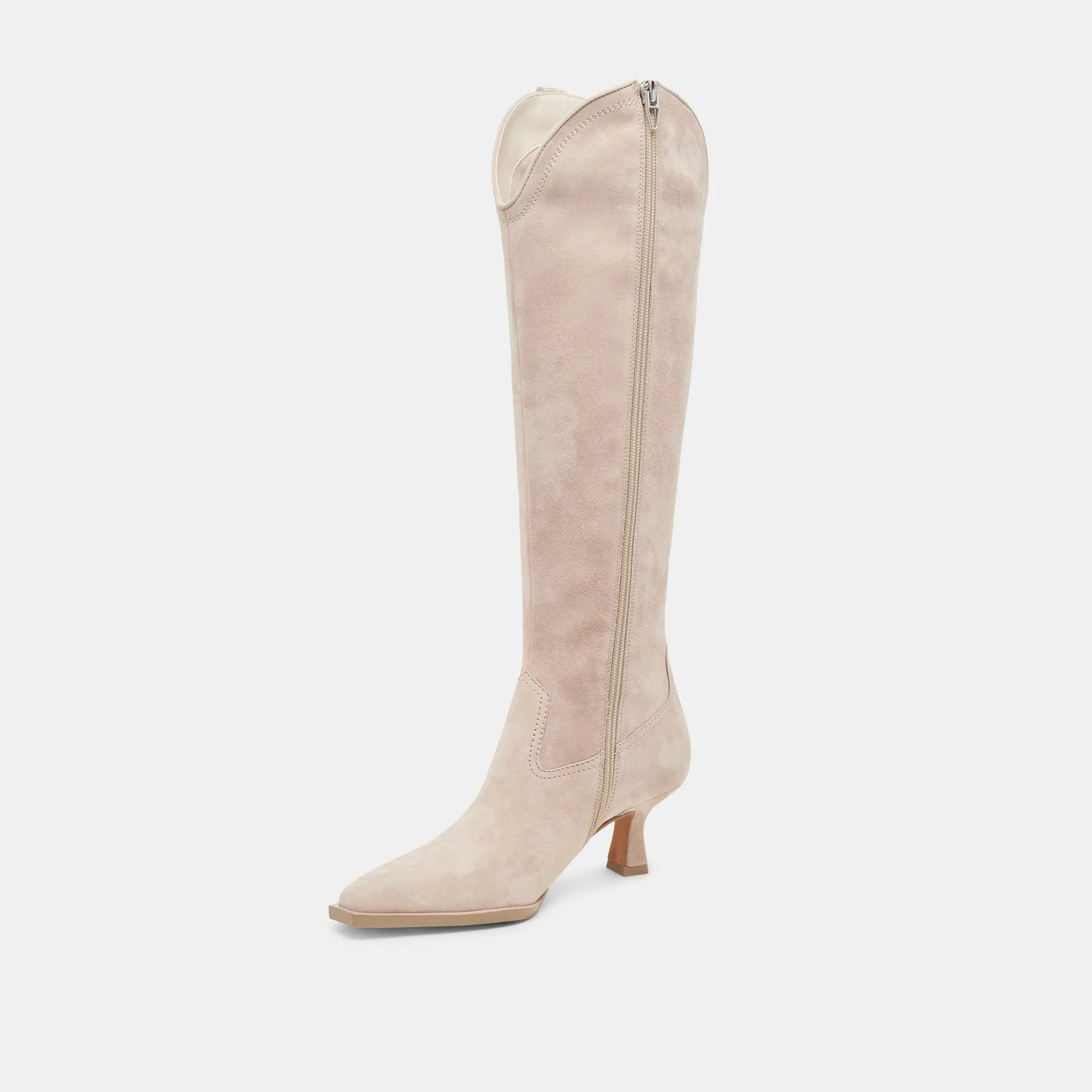 ARIANA BOOTS TAUPE SUEDE