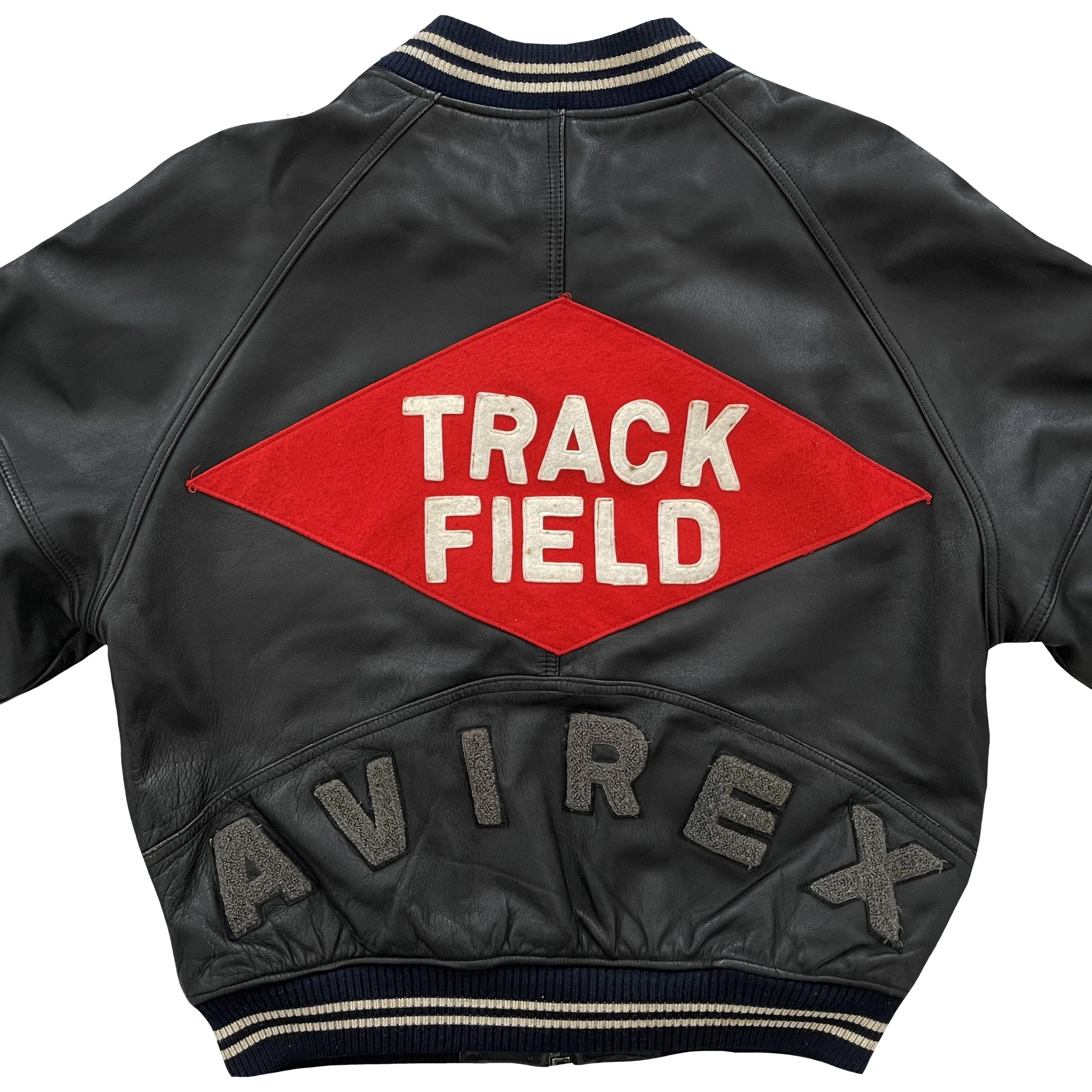 Avirex Leather Bomber Jacket