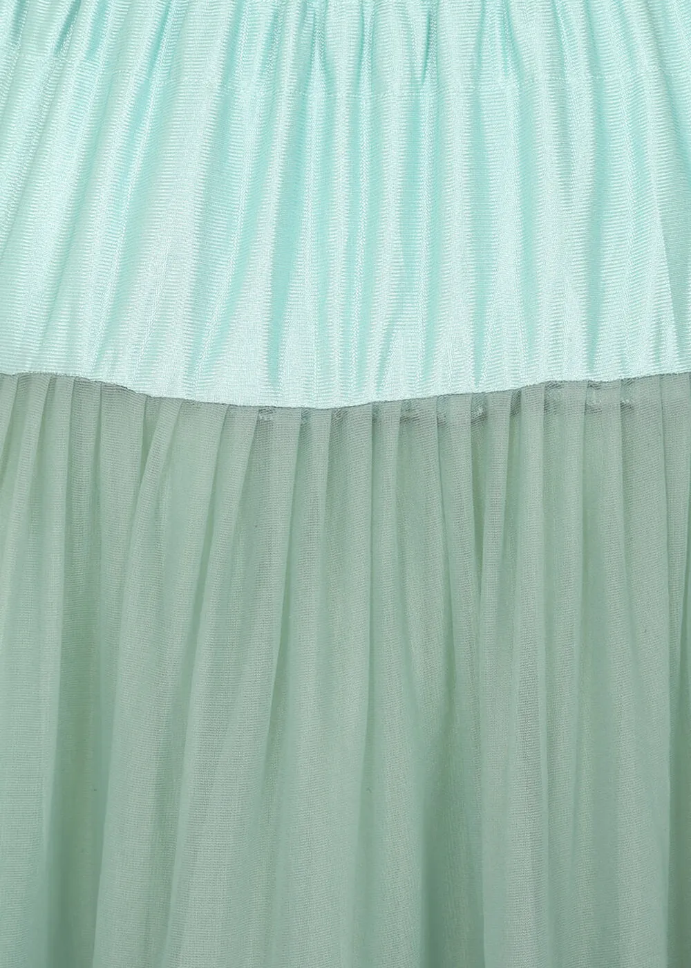 Banned 50's Petticoat Long Sage Green