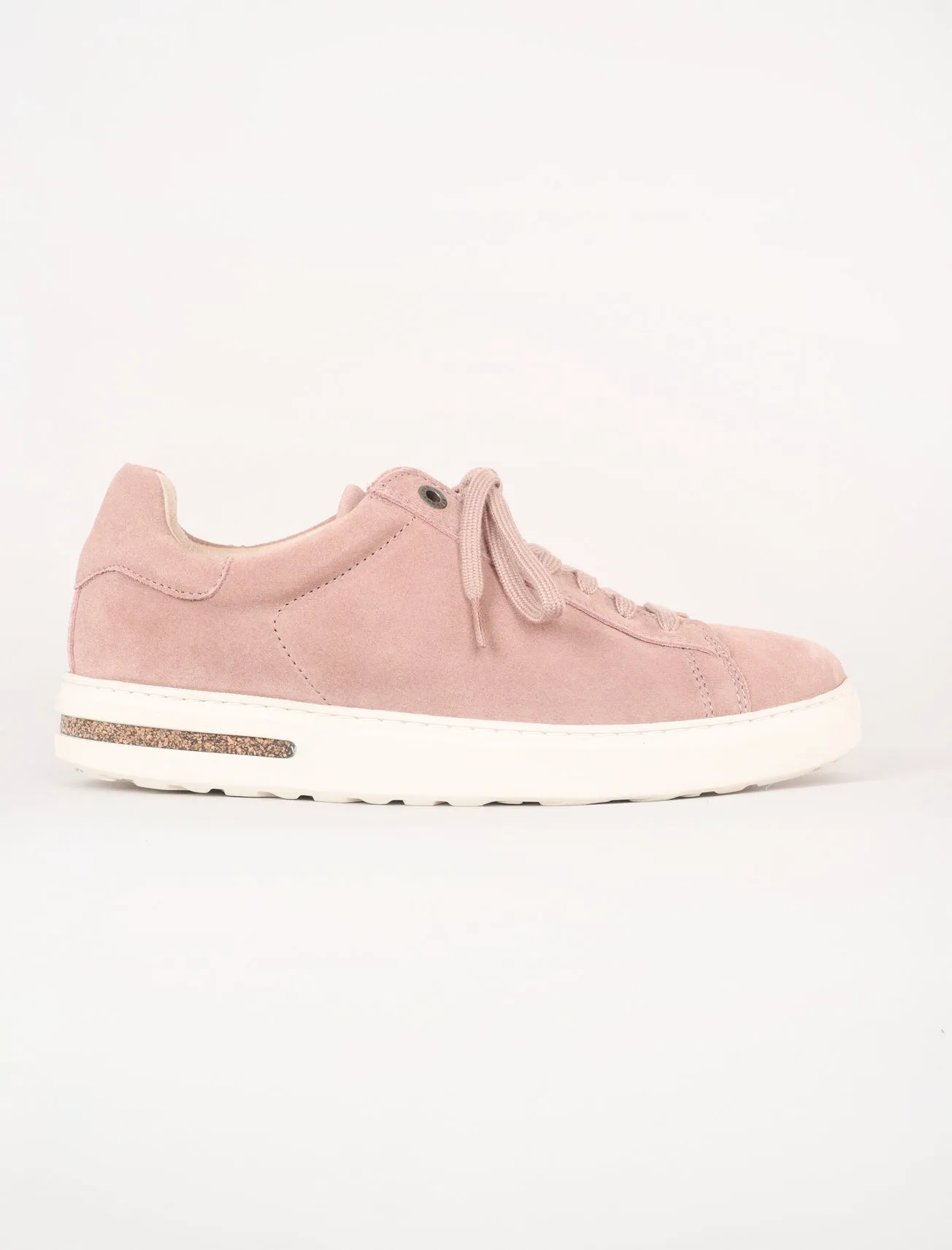 Bend Suede Sneaker, Pink Clay