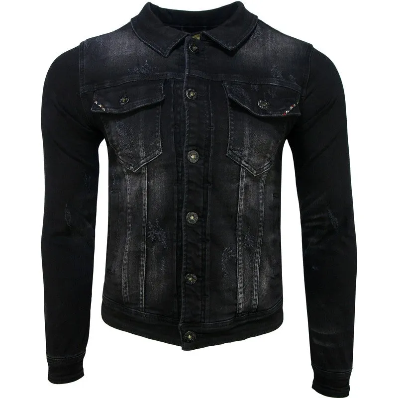 Black Ice Denim Jacket PS2020S-25