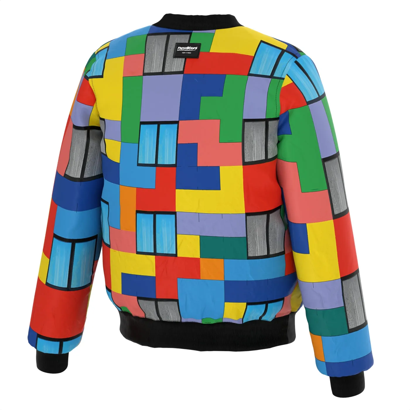 Blocks Bomber Jacket