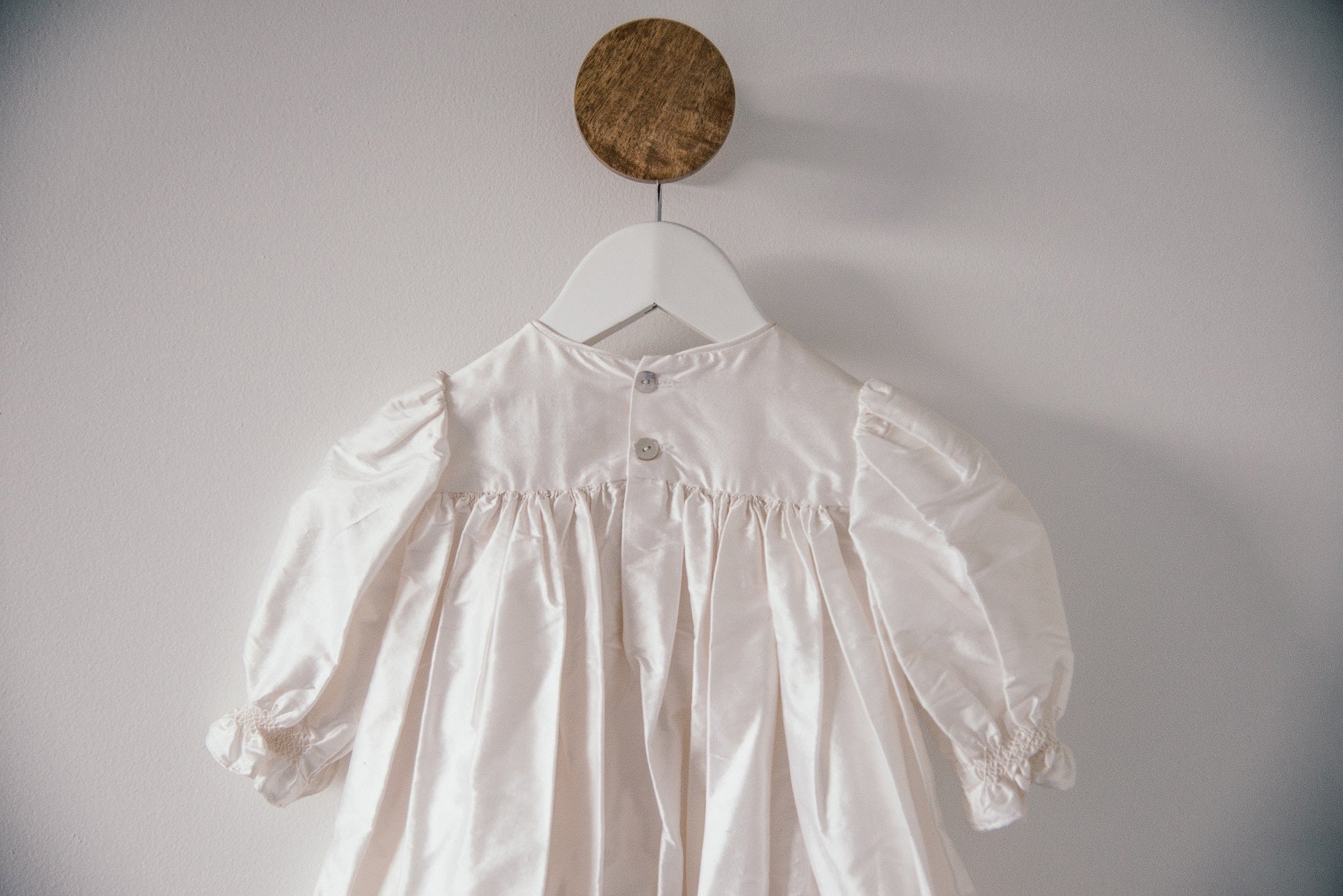 Blue Goose Victoria Silk Christening Gown