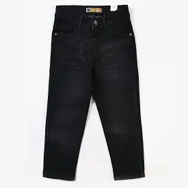 Boys Denim Pant Basic - BLACK