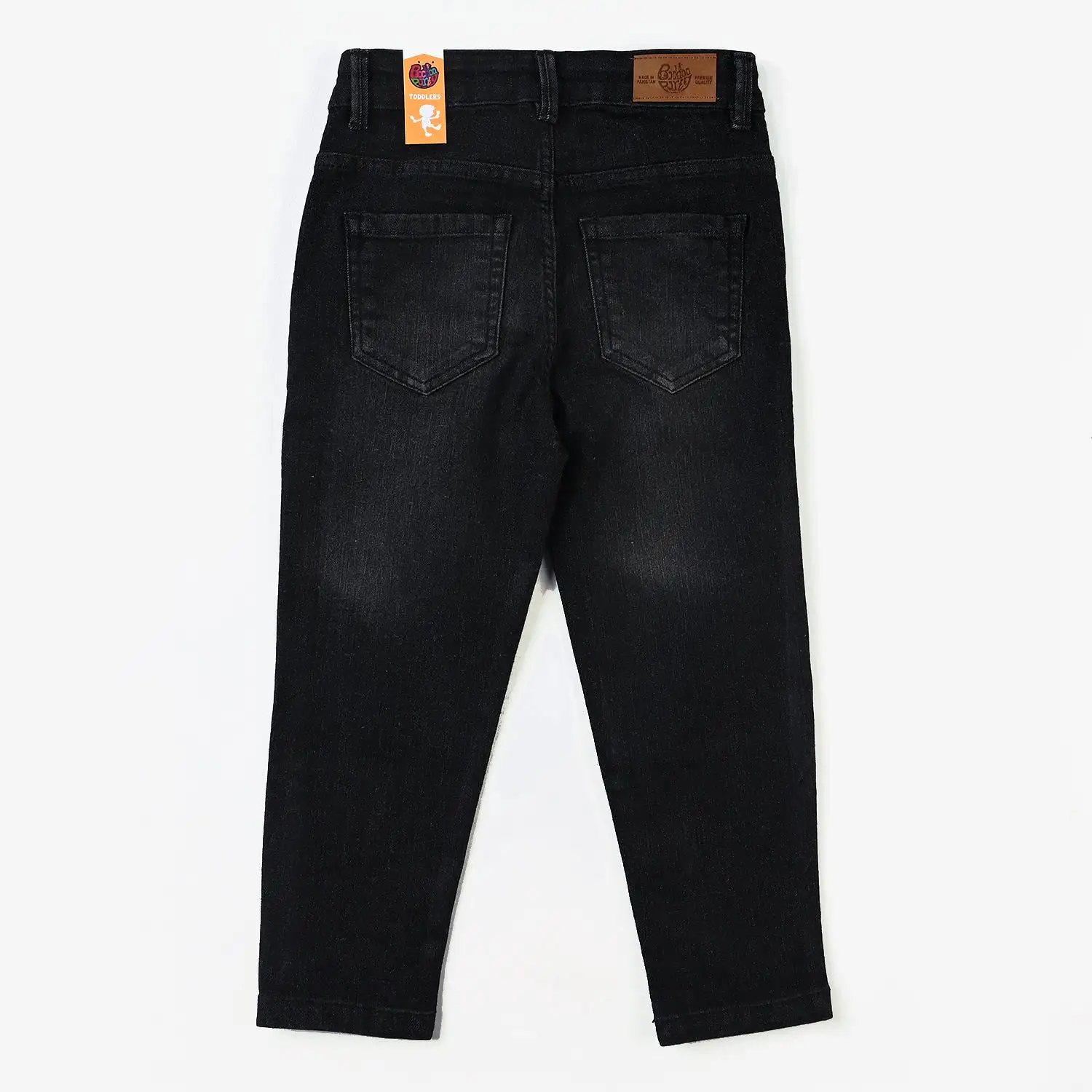 Boys Denim Pant Basic - BLACK