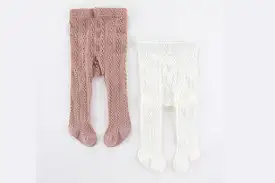 Chain Lux Soft Cotton tights: 0-6M, 6-12M, 1-2Y, 2-3Y, 3-4Y, 4-5Y, 5-6Y, 6-8