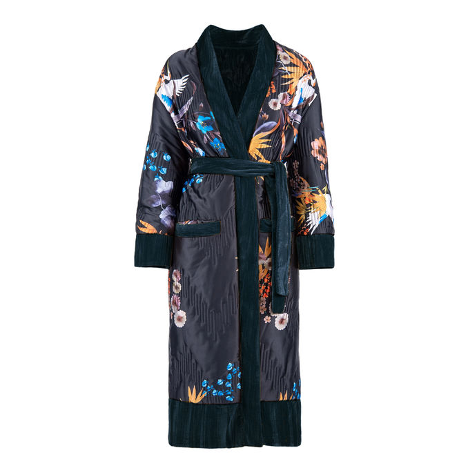 COAT VINCENT REVERSIBLE Woman Blue Navy 