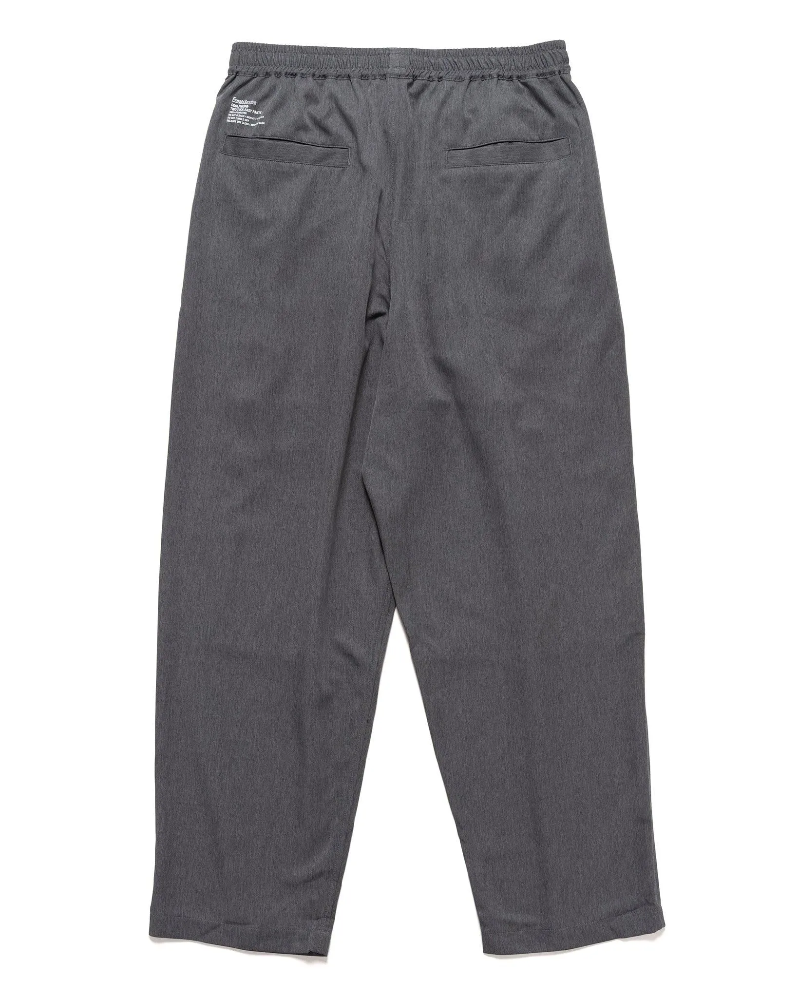 Coolfiber Two Tuck Easy Pants H.Grey