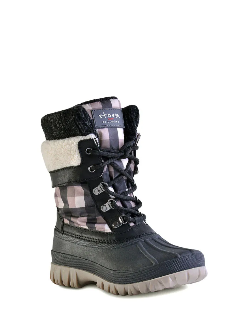 Cougar Creek Snow Boot in Maple Plaid