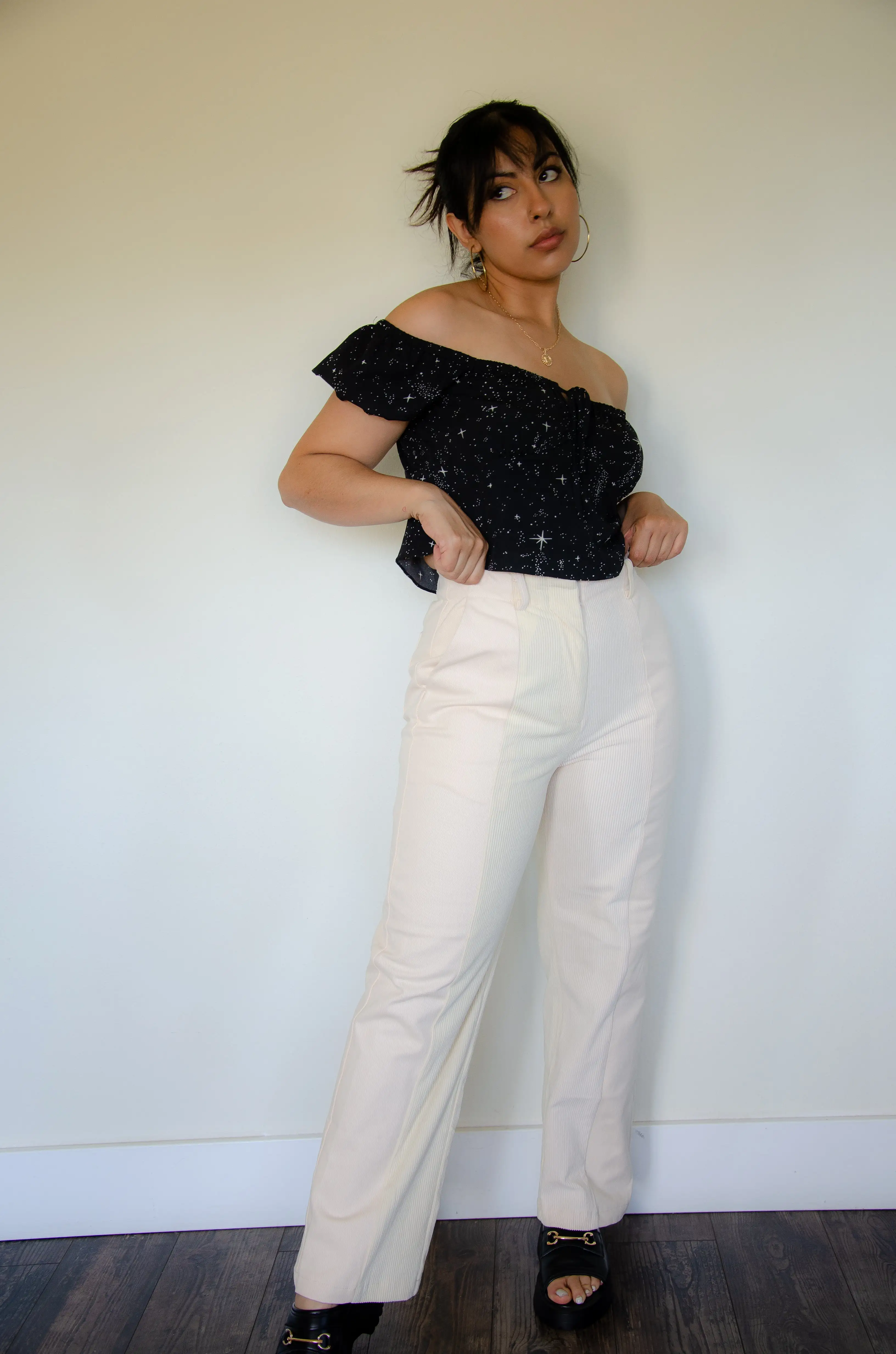 Danielle Split Panel Pants