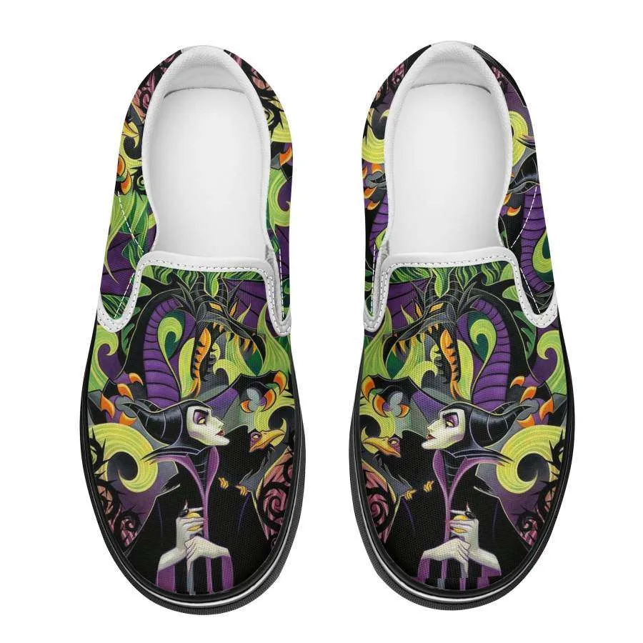 Disney Maleficent Slip On Shoes Sneaker