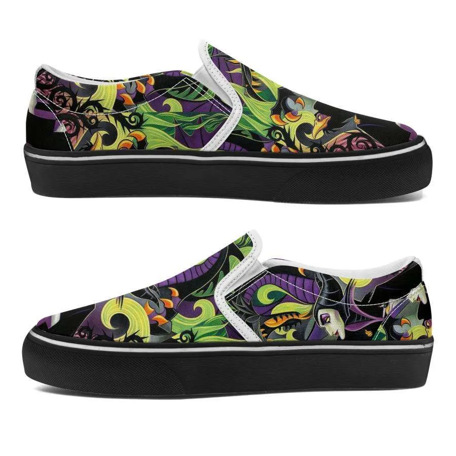 Disney Maleficent Slip On Shoes Sneaker