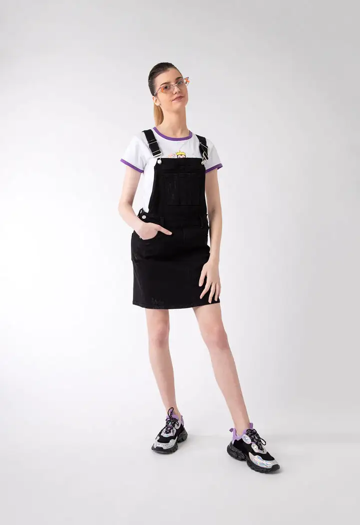 Disney Villains Denim Jumper Dress