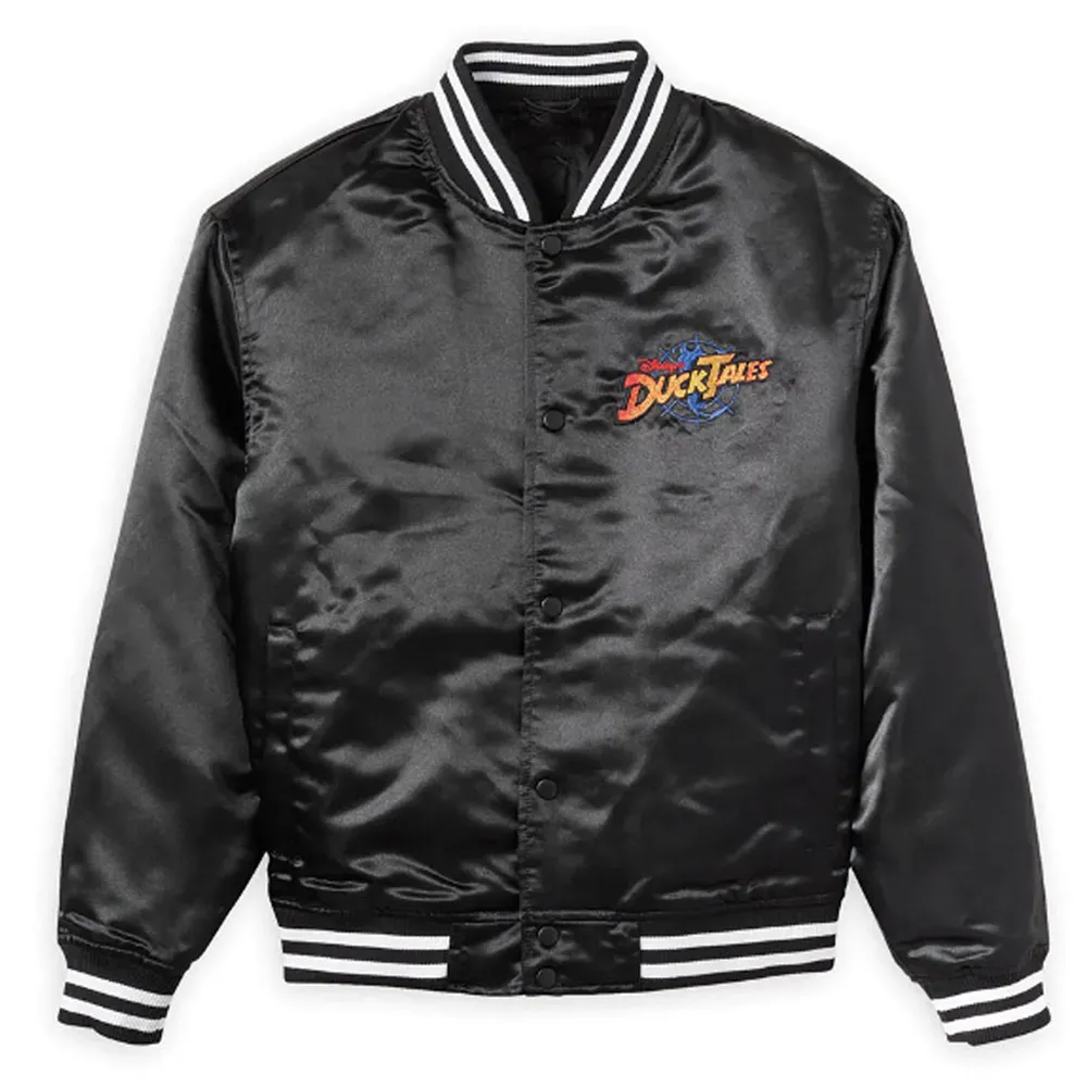 Ducktales Black Bomber Jacket