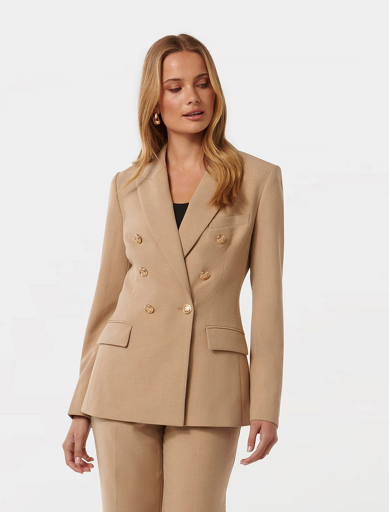 EverNew Immie Double-Breasted Blazer