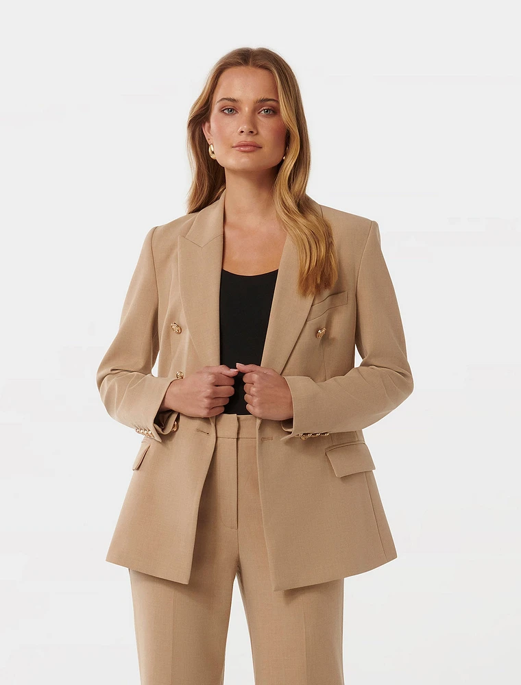 EverNew Immie Double-Breasted Blazer