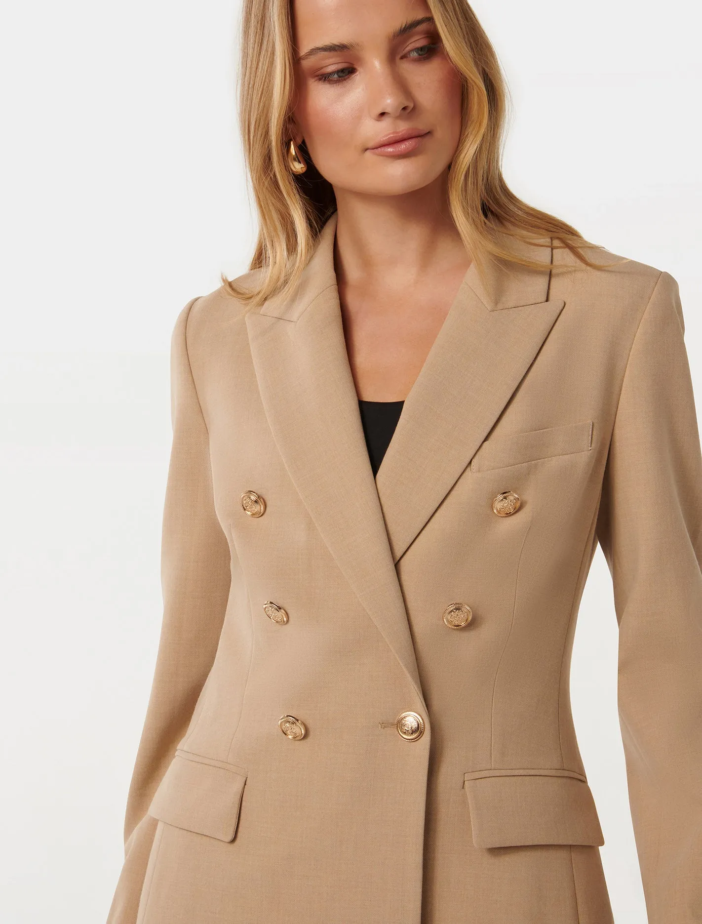 EverNew Immie Double-Breasted Blazer