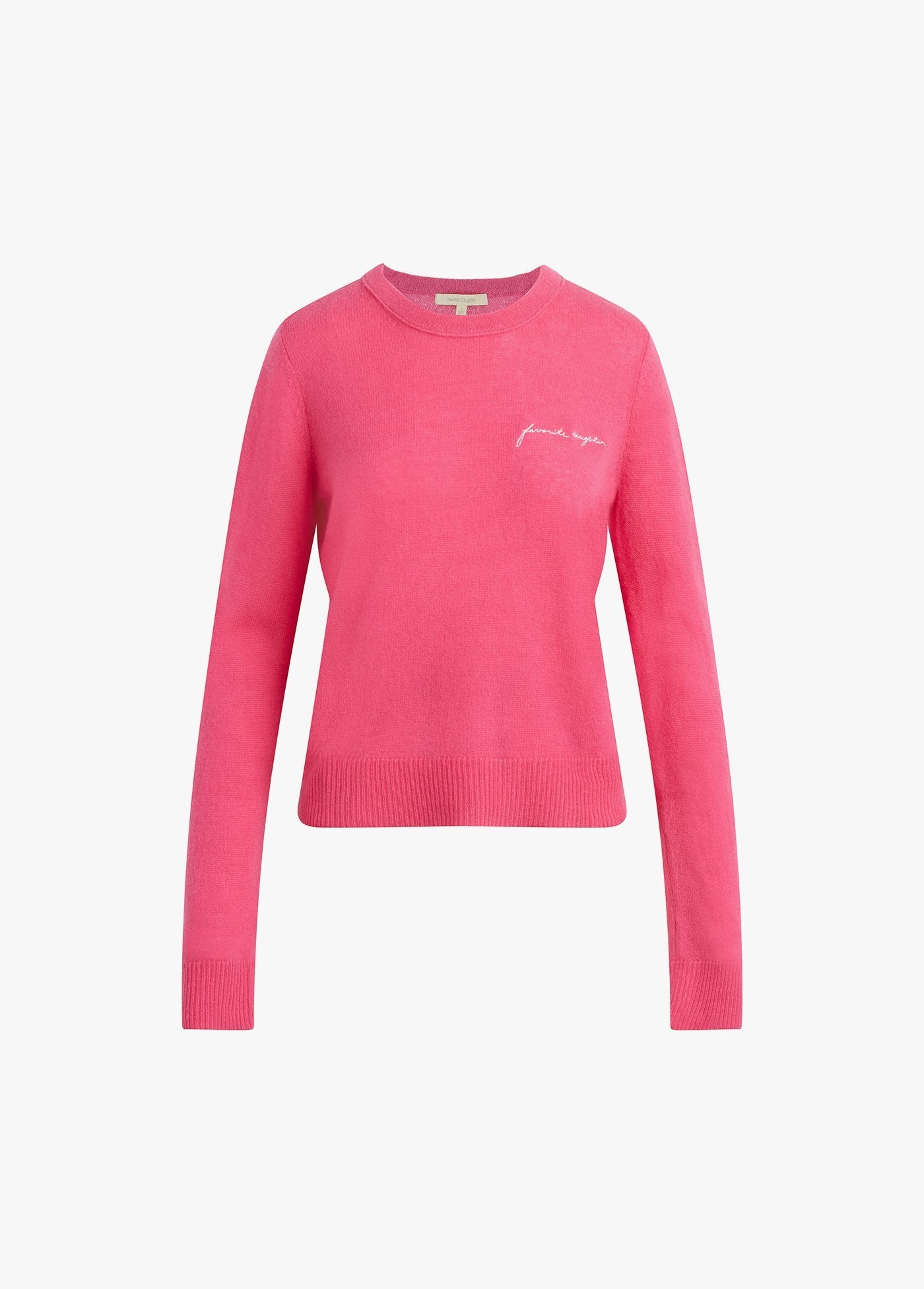 Favorite Daughter Cashmere  Crew Sweater