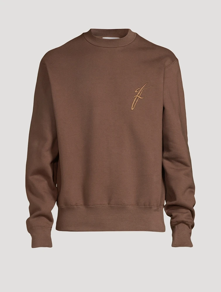 FERRAGAMO Brushed Logo Sweater