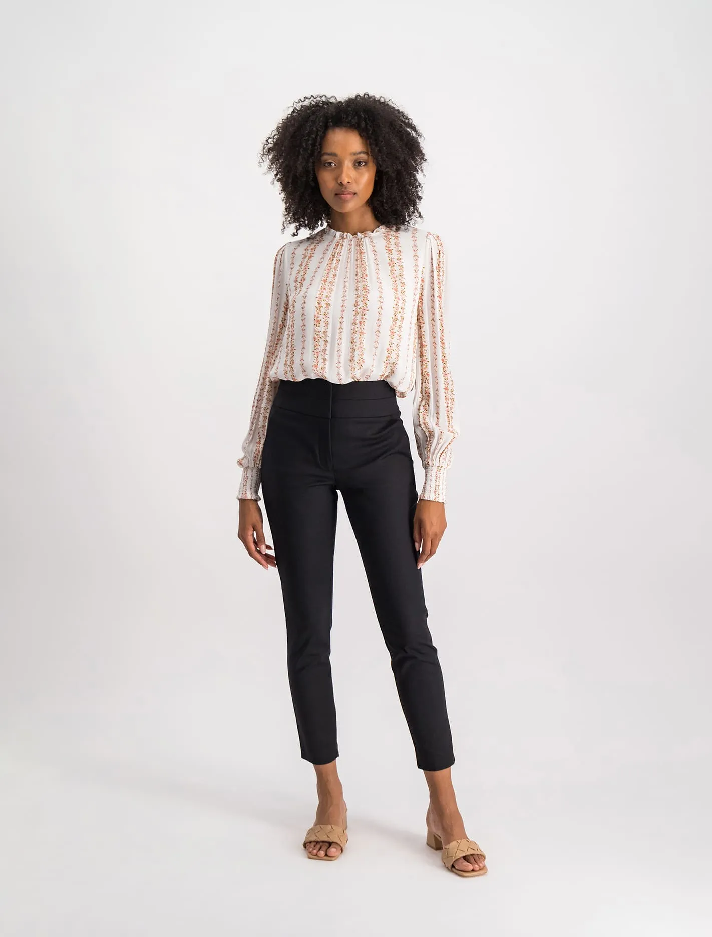 Georgia High Waist Full Length Pants