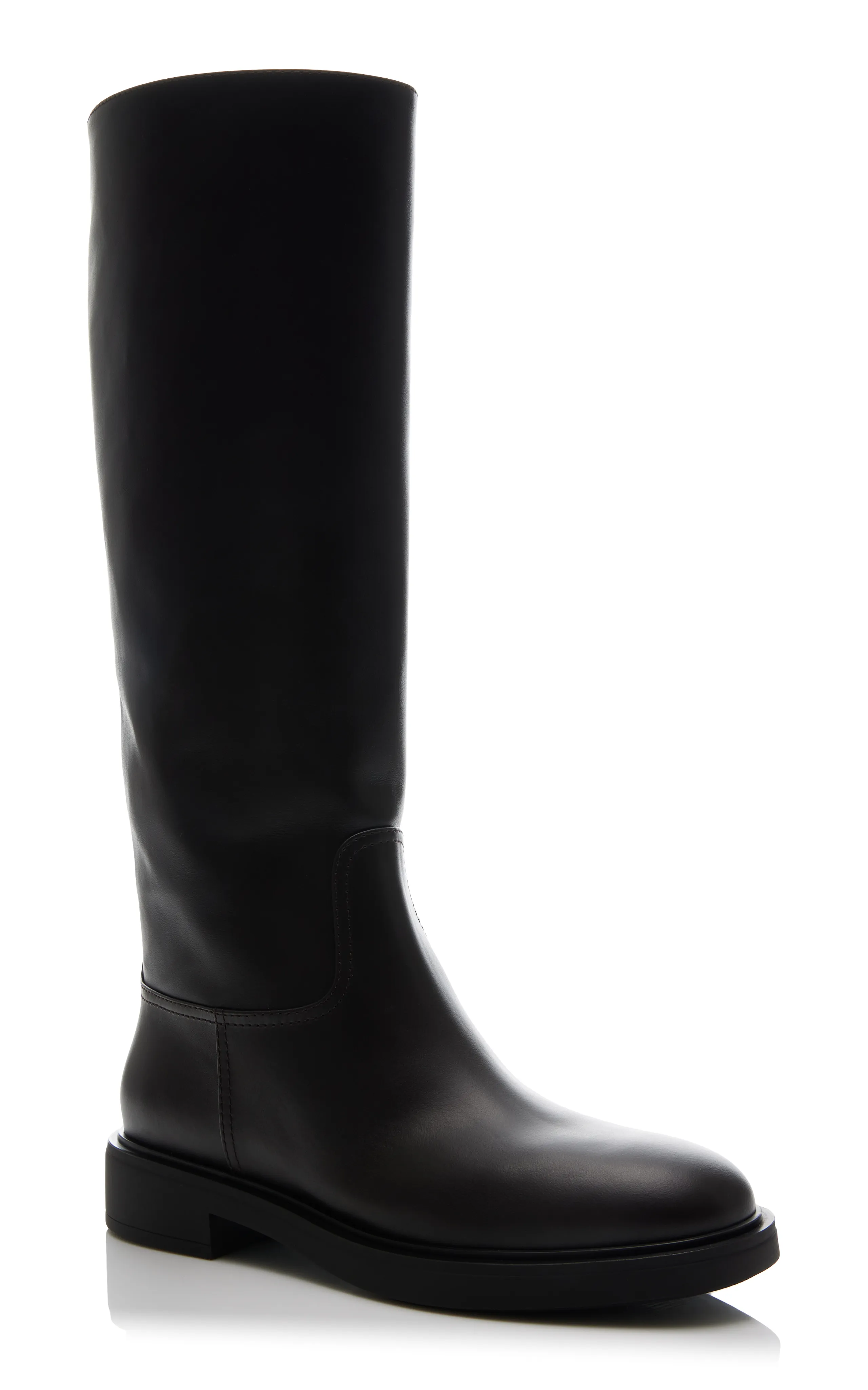 Gianvito Rossi Leather Knee Boots