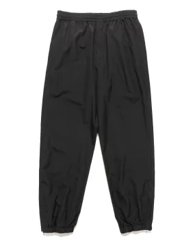 High Count Wool Poplin Pants Black