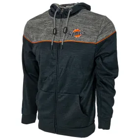 Hoody - Full Zip Black & Grey - Komets