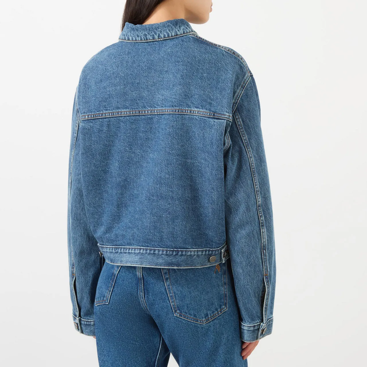 KHAITE Saunder Denim Jacket - Denim