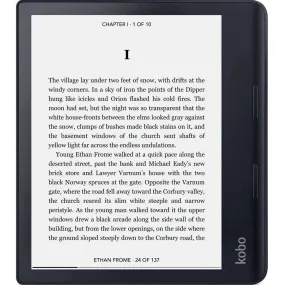 Kobo Sage eBook Reader 8 HD Touchscreen Bluetooth 32GB Wi-Fi BT