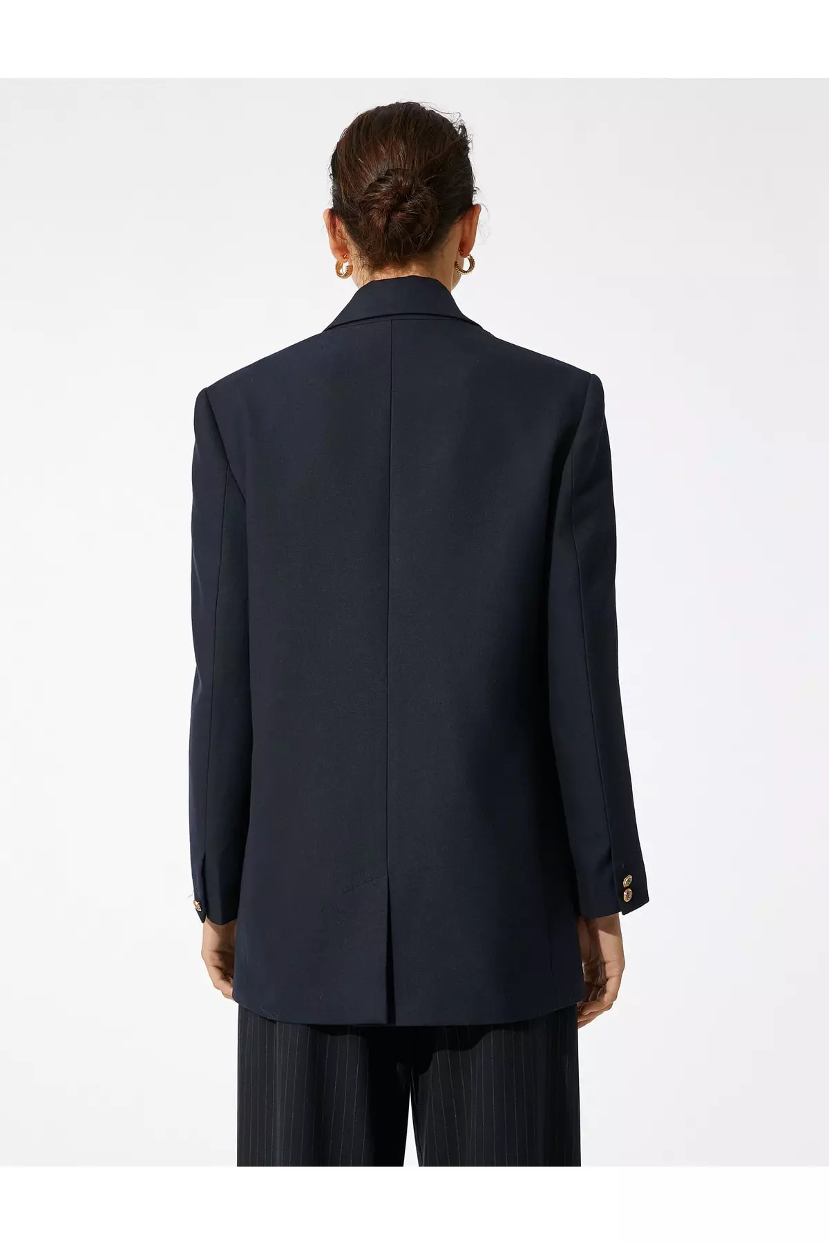 KOTON Oversized Double-Breasted Blazer