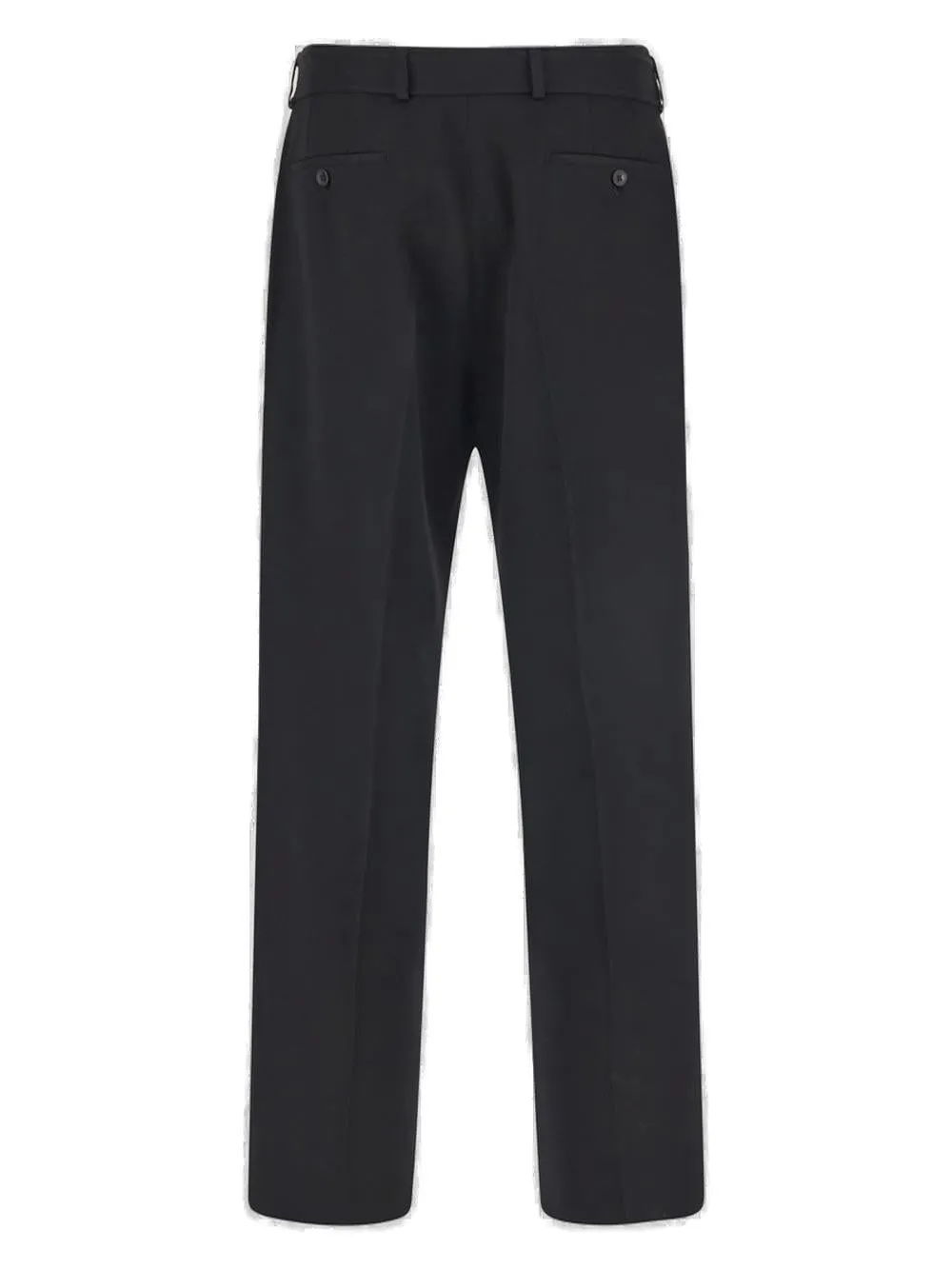 Lanvin Belted Waist Wide-Leg Pants