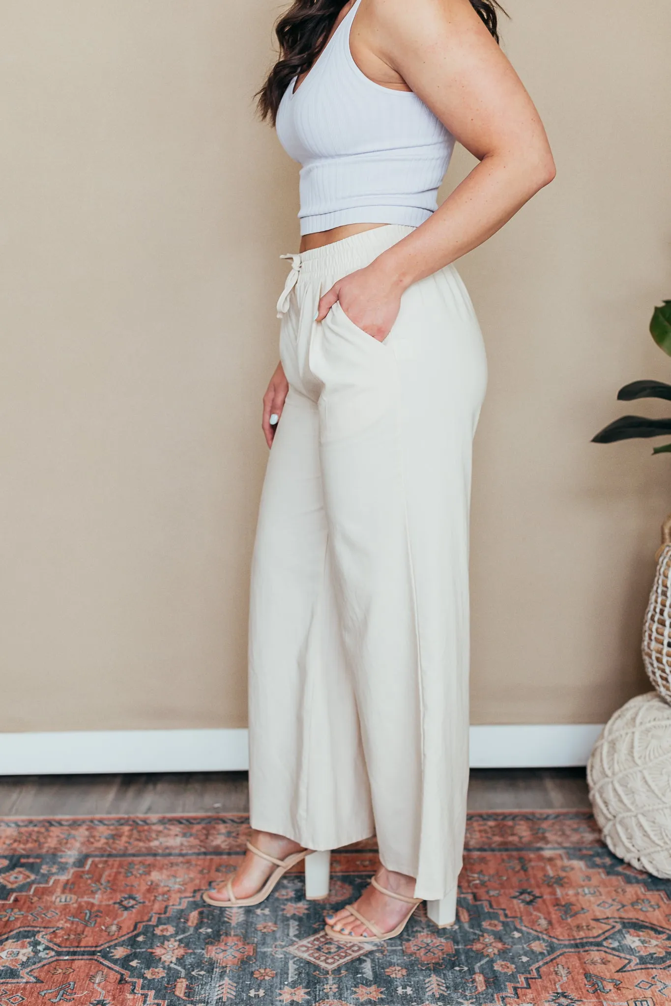 Lightweight Wide Leg Pants - 2 Colors