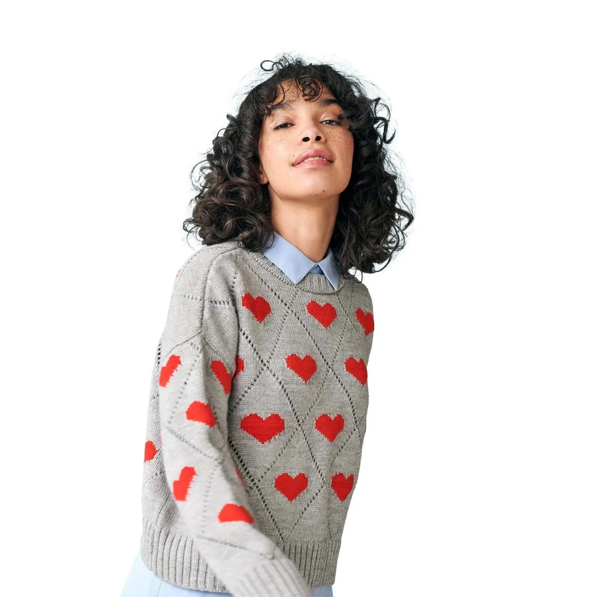 Love Sweater - gray