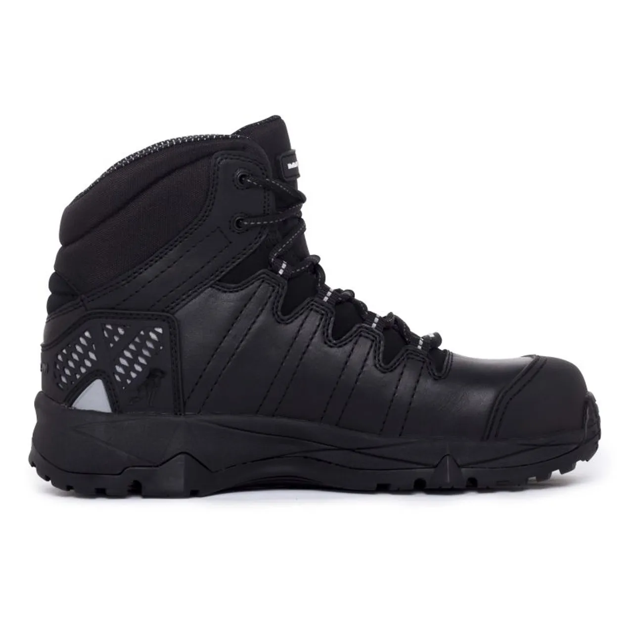 Mack Boots Octane Composite Toe Lace Up Work Boots Black