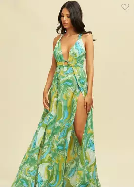 Marbled Lover Gown