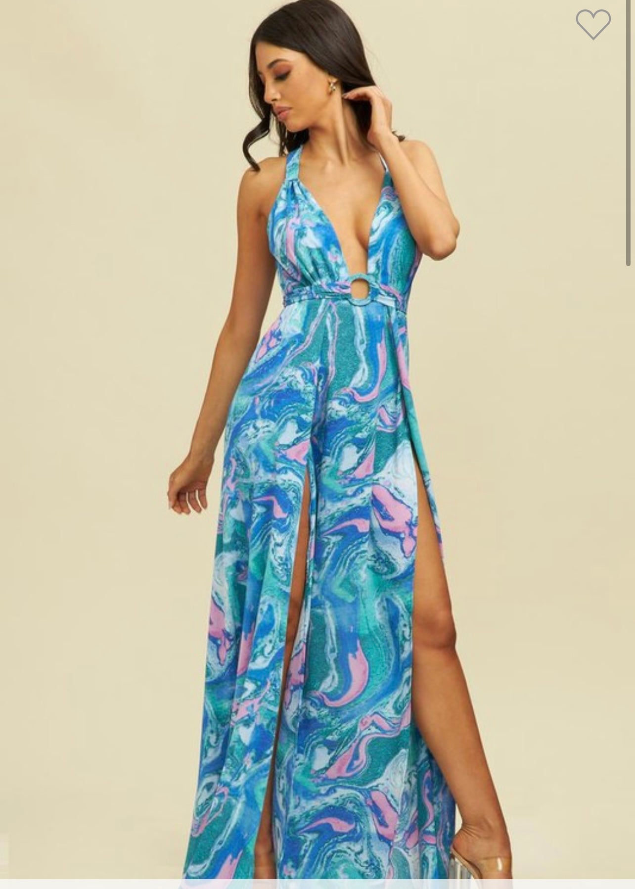 Marbled Lover Gown