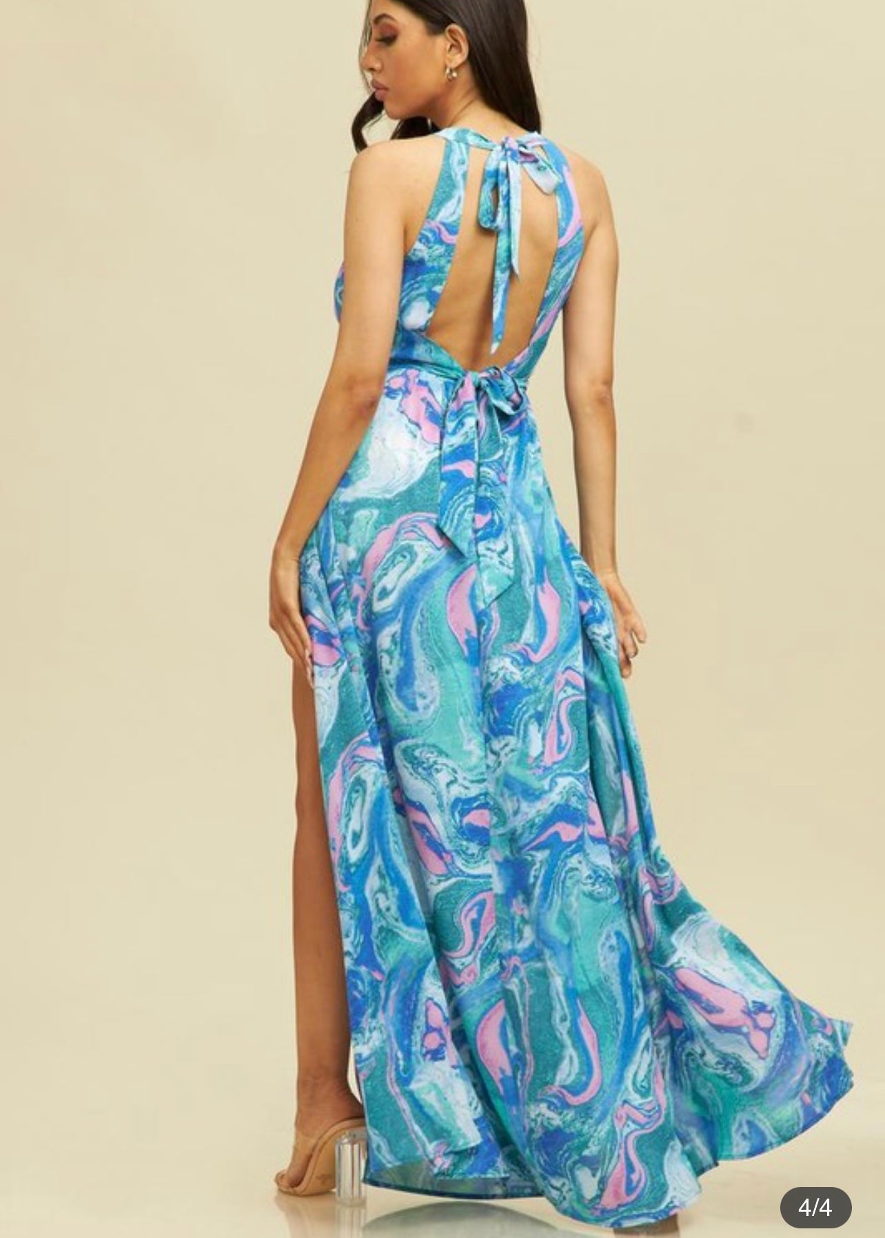 Marbled Lover Gown