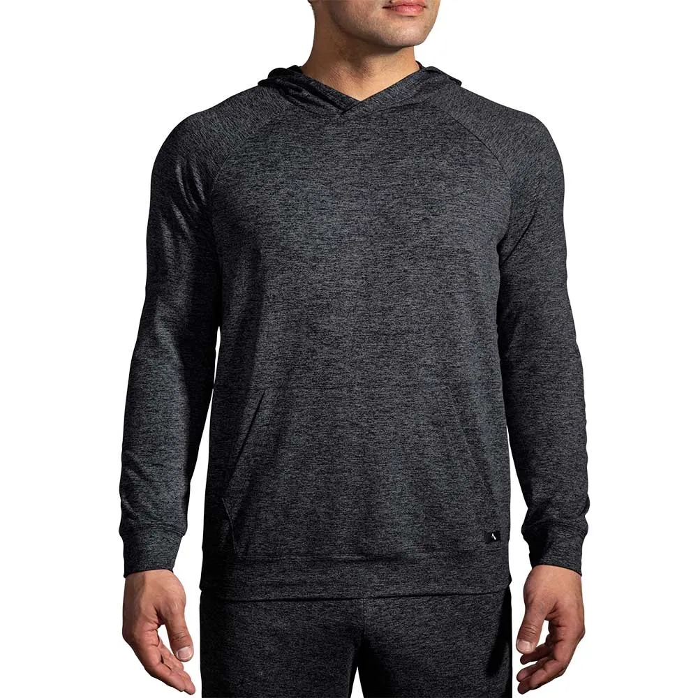 Men's Luxe Hoodie - Heather Black