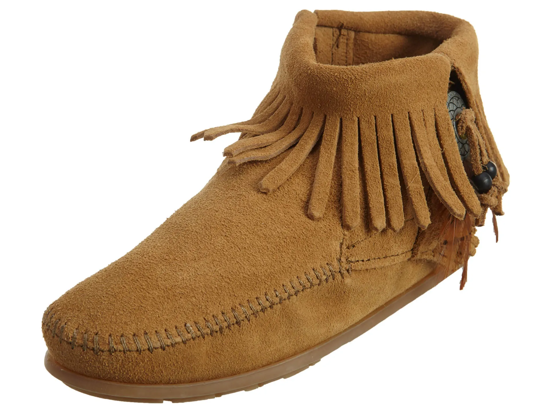 Minnetonka Concho Feather Boot Womens Style : 527t