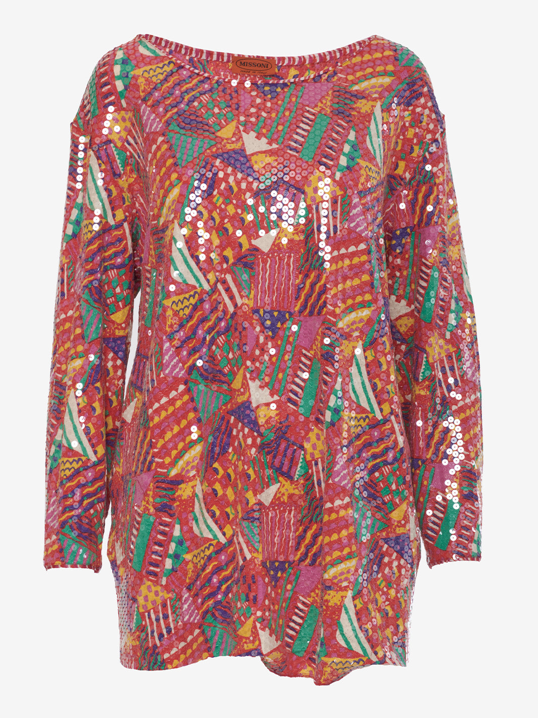 Missoni sequin patterned sweater