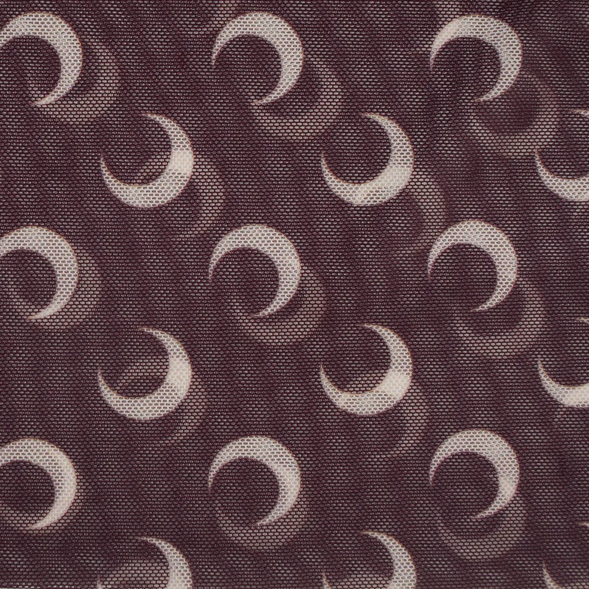 Moon monoprint tights - Brown